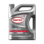 Моторное масло SINTEC LUXE 5000 5W30 SL/CF, 4л